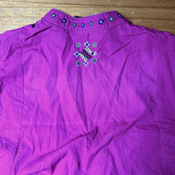 VTG 70s hippie Indian dress - Picture 10 of 10